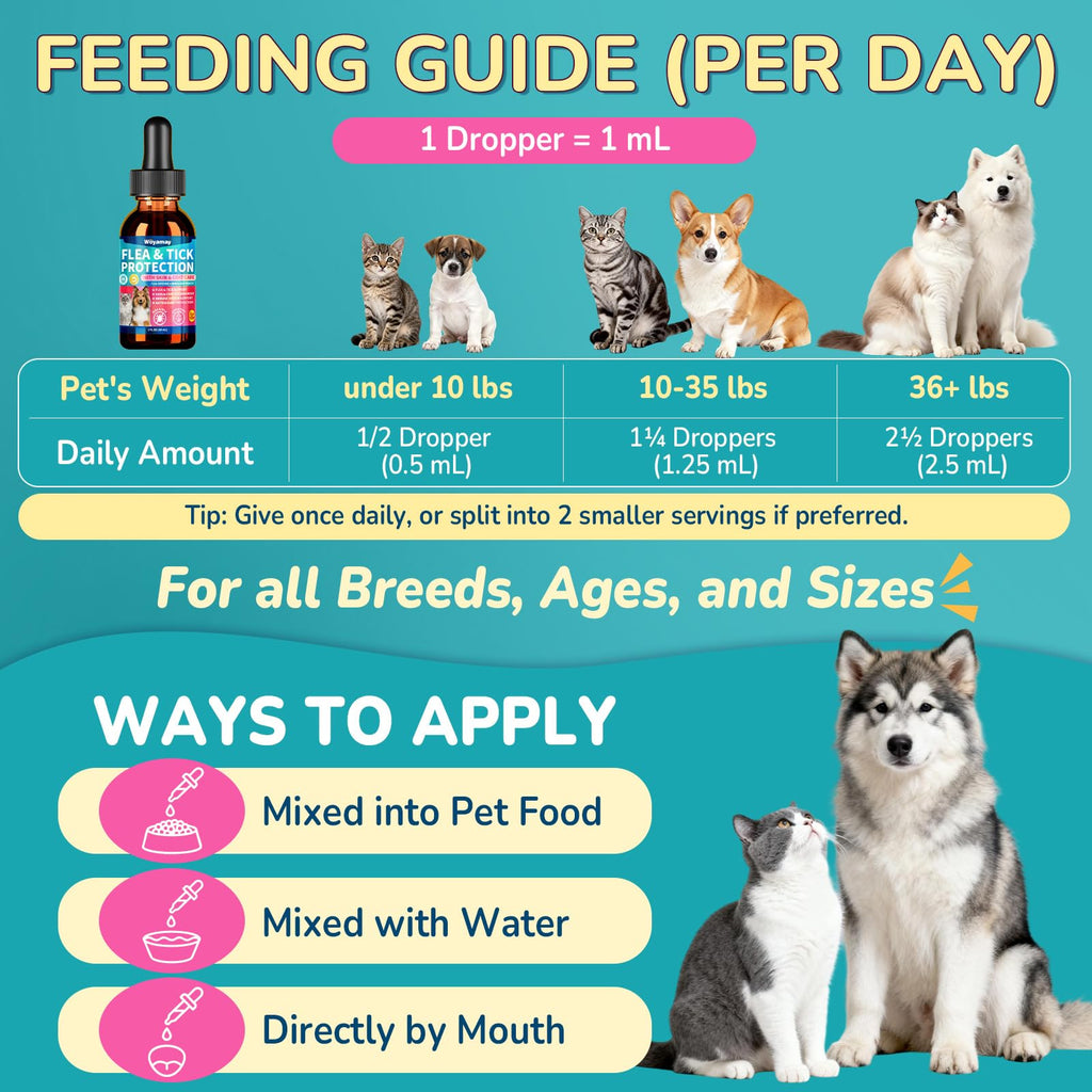 Flea and Tick Prevention for Dogs & Cats U20022