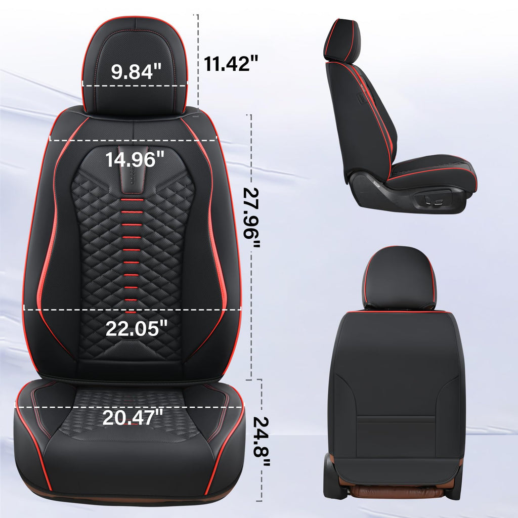 Waterproof Nappa Leather 5 Seats Car Seat Covers I9997