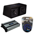 Dual 12" Loaded Sub Box Amp Kit H484638