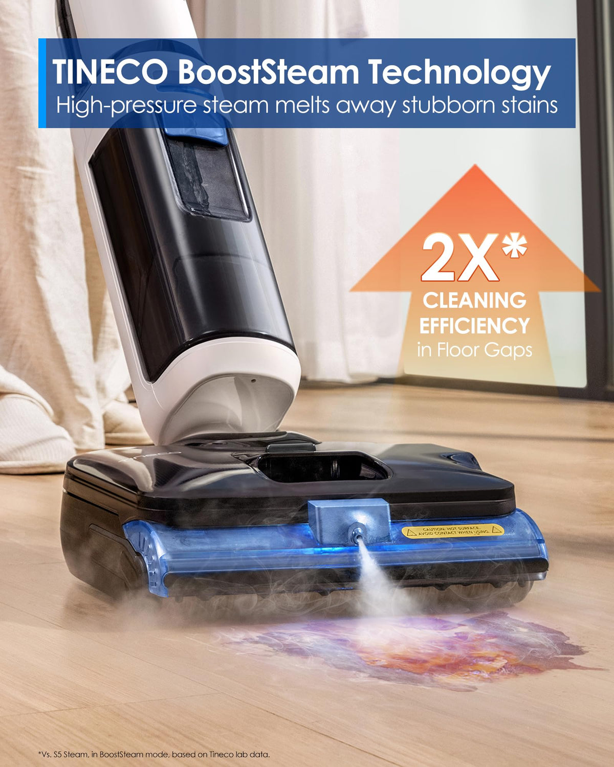 3-in-1 Wet Dry Vacuum Mop with Steam Function M578