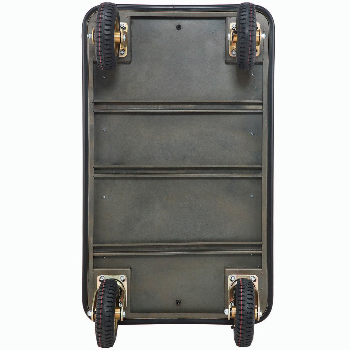 Gold Stainless Steel Bellman Cart V2553