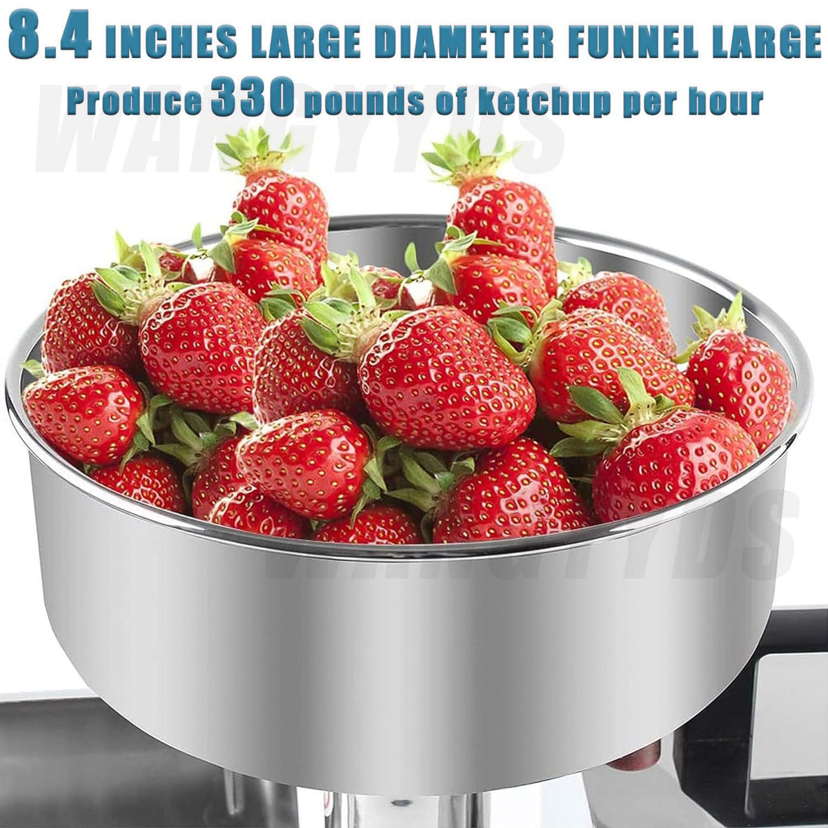 450W Electric Tomato Strainer Stainless Steel A564345