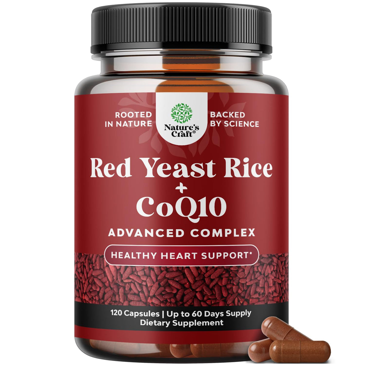 Red Yeast Rice with CoQ10 Supplement 120 Ct C523148