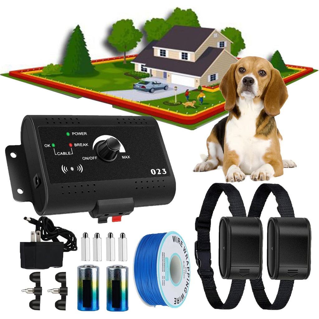 Wireless Electric Dog Fence System, In-ground/Aboveground Pet Containment System H9720
