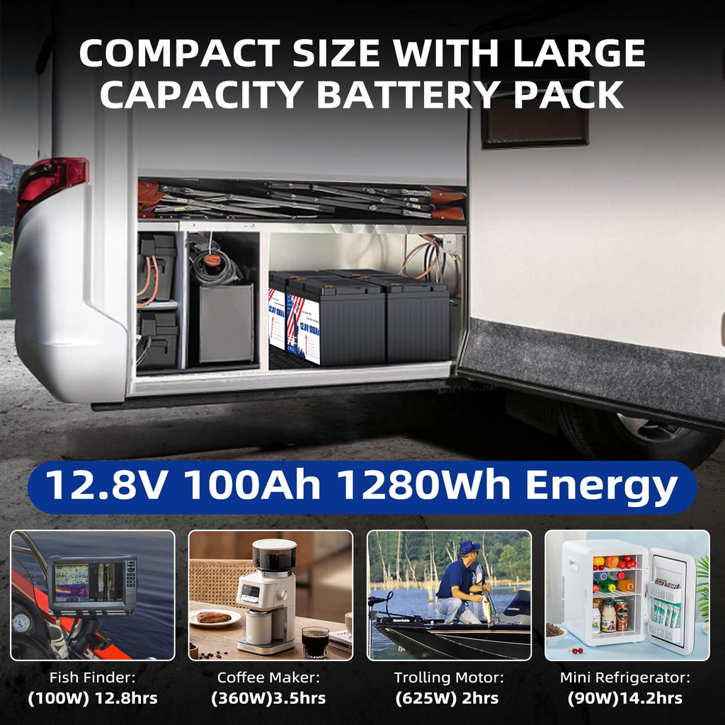 12V 100Ah LiFePO4 Battery A84525