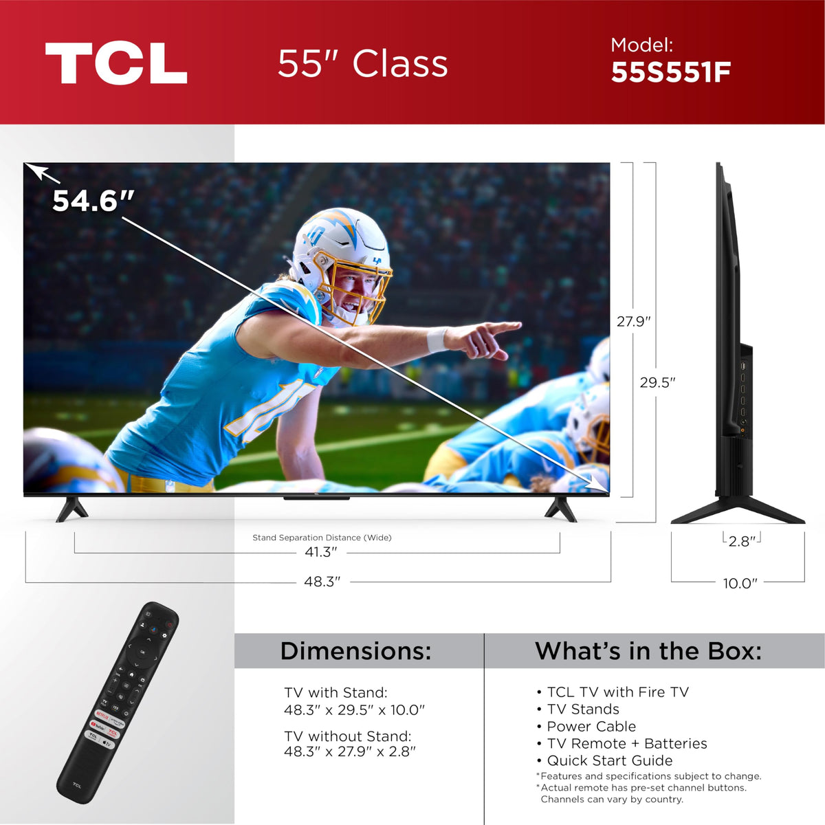 55-Inch UHD 4K LED Smart TV N754