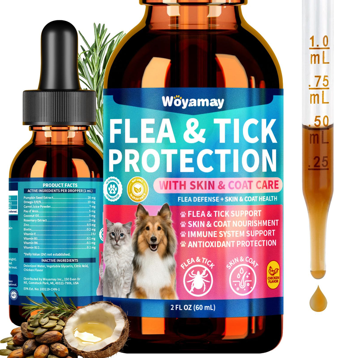 Flea and Tick Prevention for Dogs & Cats U20022