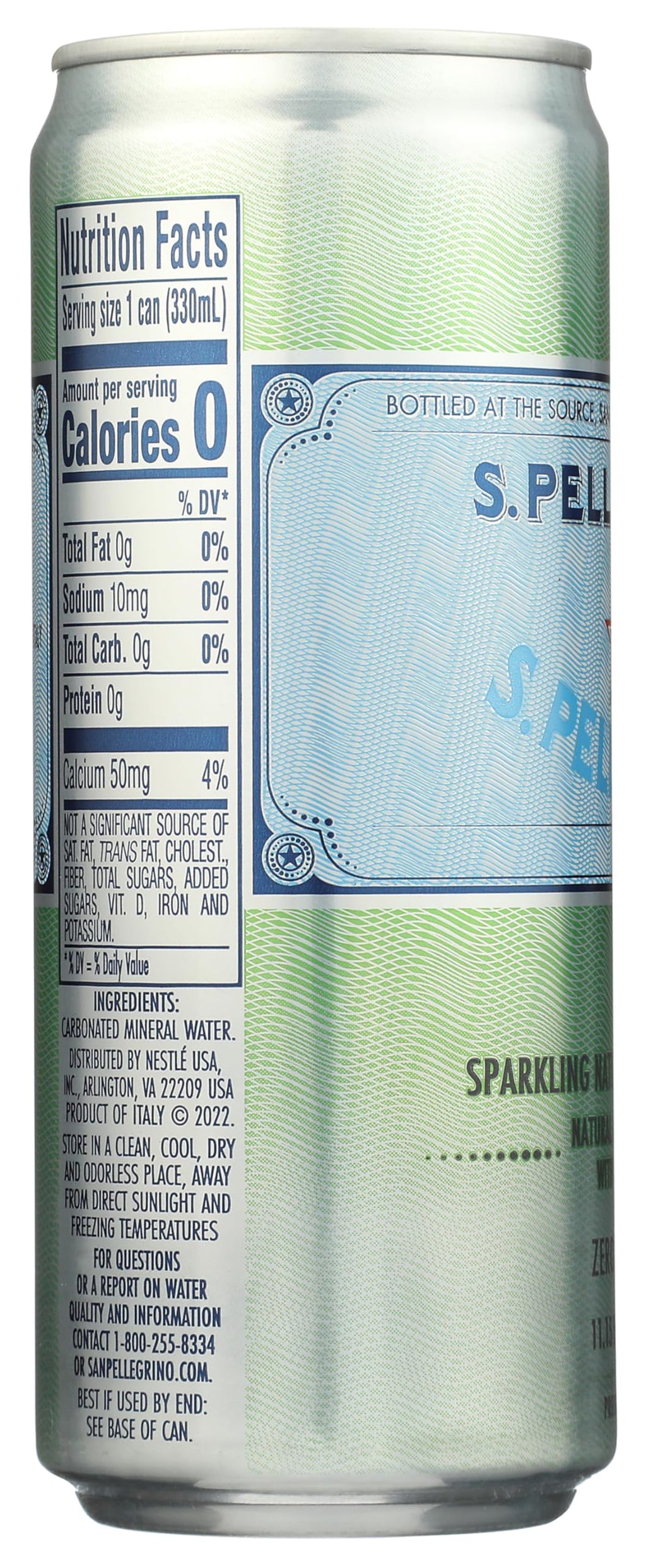 Sparkling Natural Mineral Water 11.15 Fl Oz E238