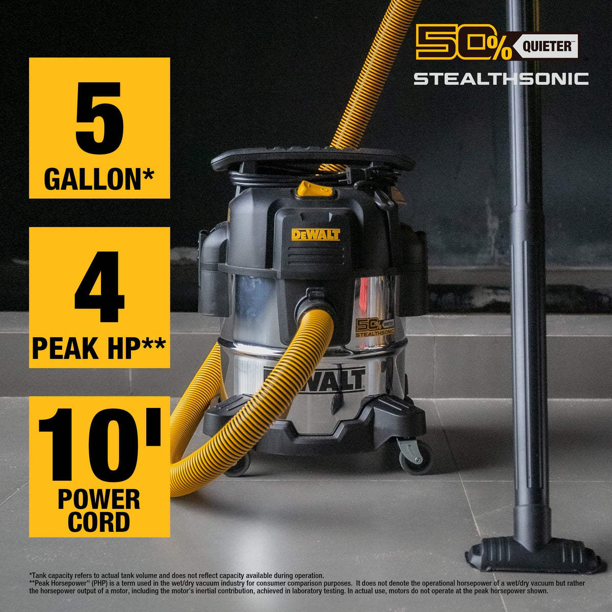 5 Gal Wet and Dry Shop Vacuum Q4332