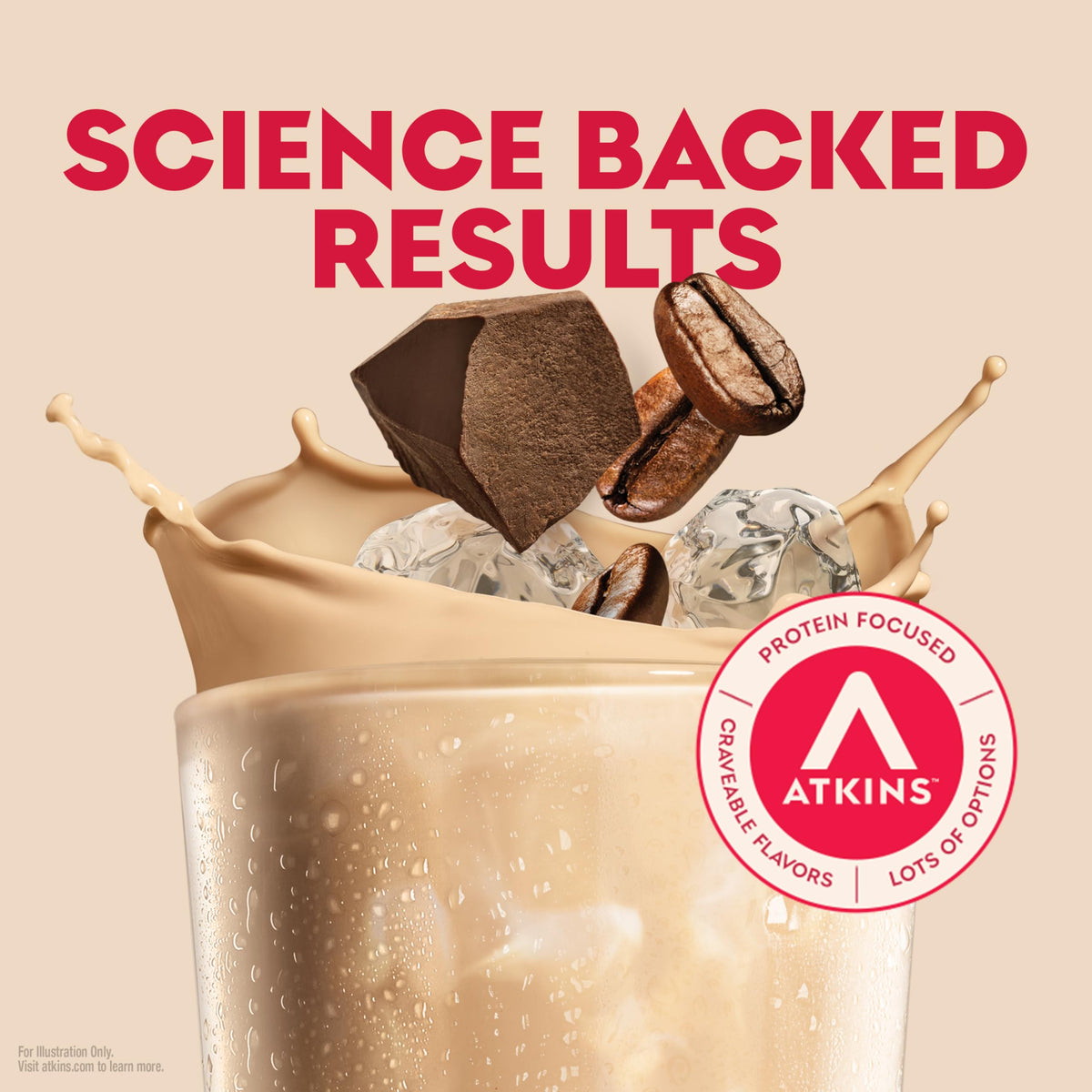High Protein Mocha Latte Iced Coffee Shake, 12 Count V7368