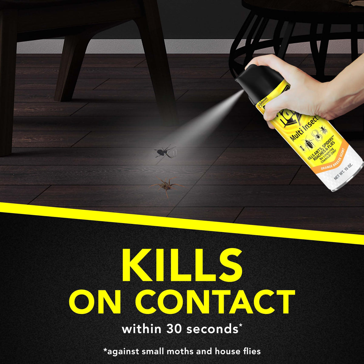 Multi Insect Killer Aerosol 15 Ounce (Pack of 6) X981