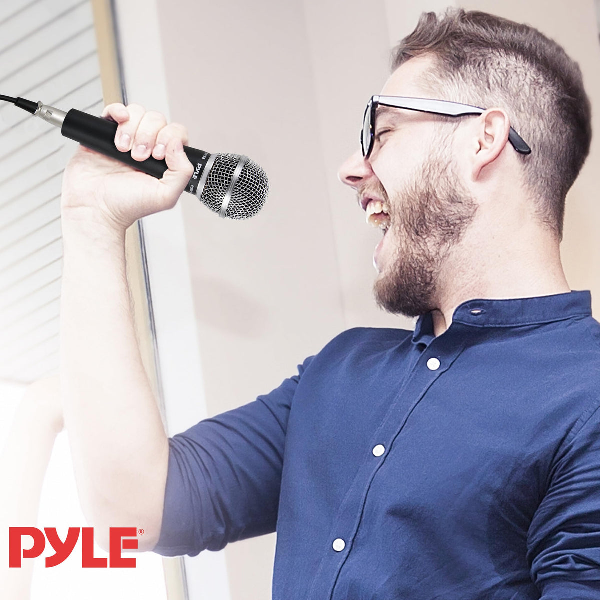 4-Pack Unidirectional Handheld Dynamic Microphone with XLR Cable J455
