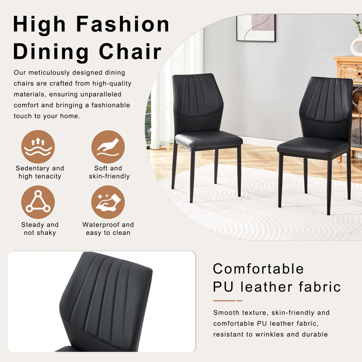 71 Inch Dining Table Set with 8 Chairs T8680