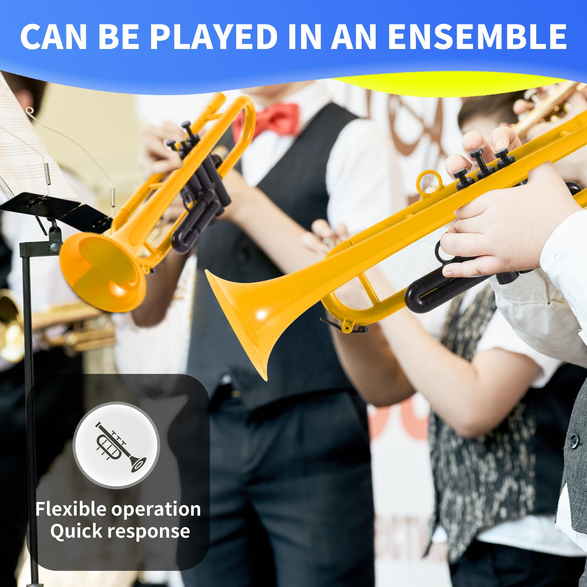 Plastic Bb Trumpet A516
