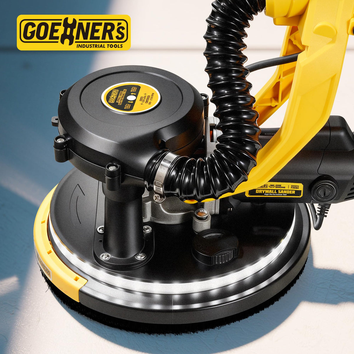 950W Electric Drywall Sander with Vacuum Dust Collector K236