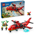 Fire Rescue Plane Toy with 3 Minifigures N66354