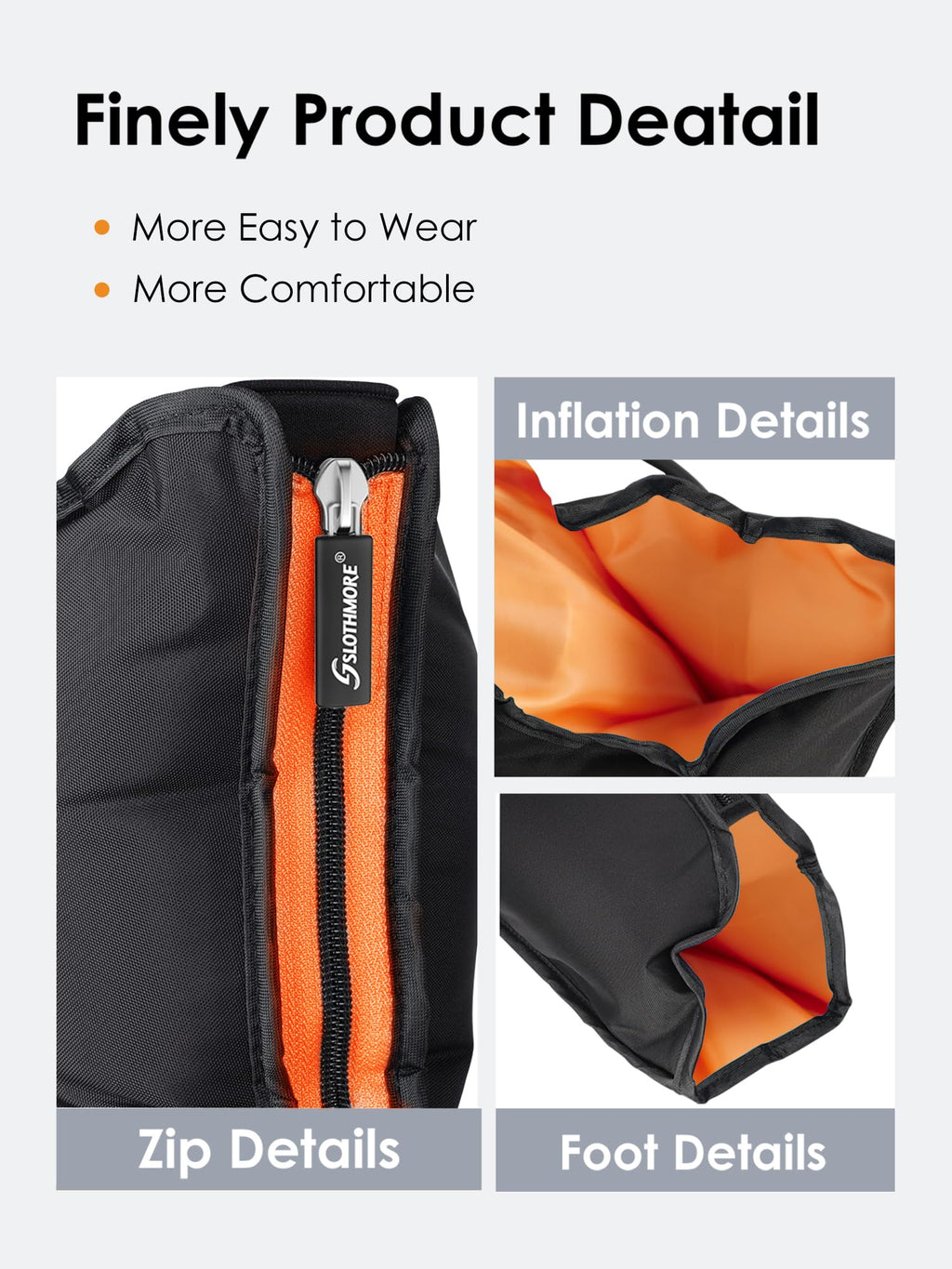 Air Compression Leg Massager with Heat T80104