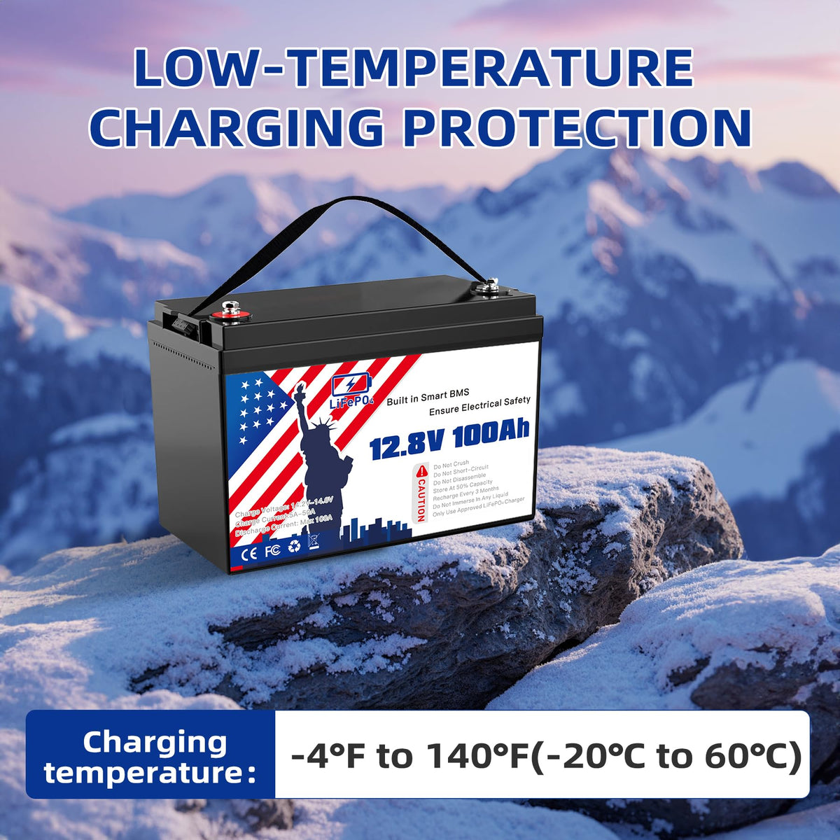 12V 100Ah LiFePO4 Battery A84525