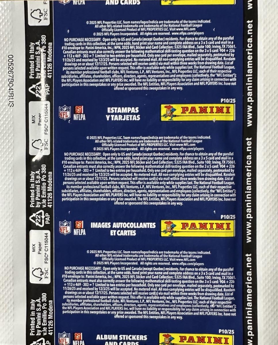 Football Sticker and Card Collection 5 Sealed Packs I157610