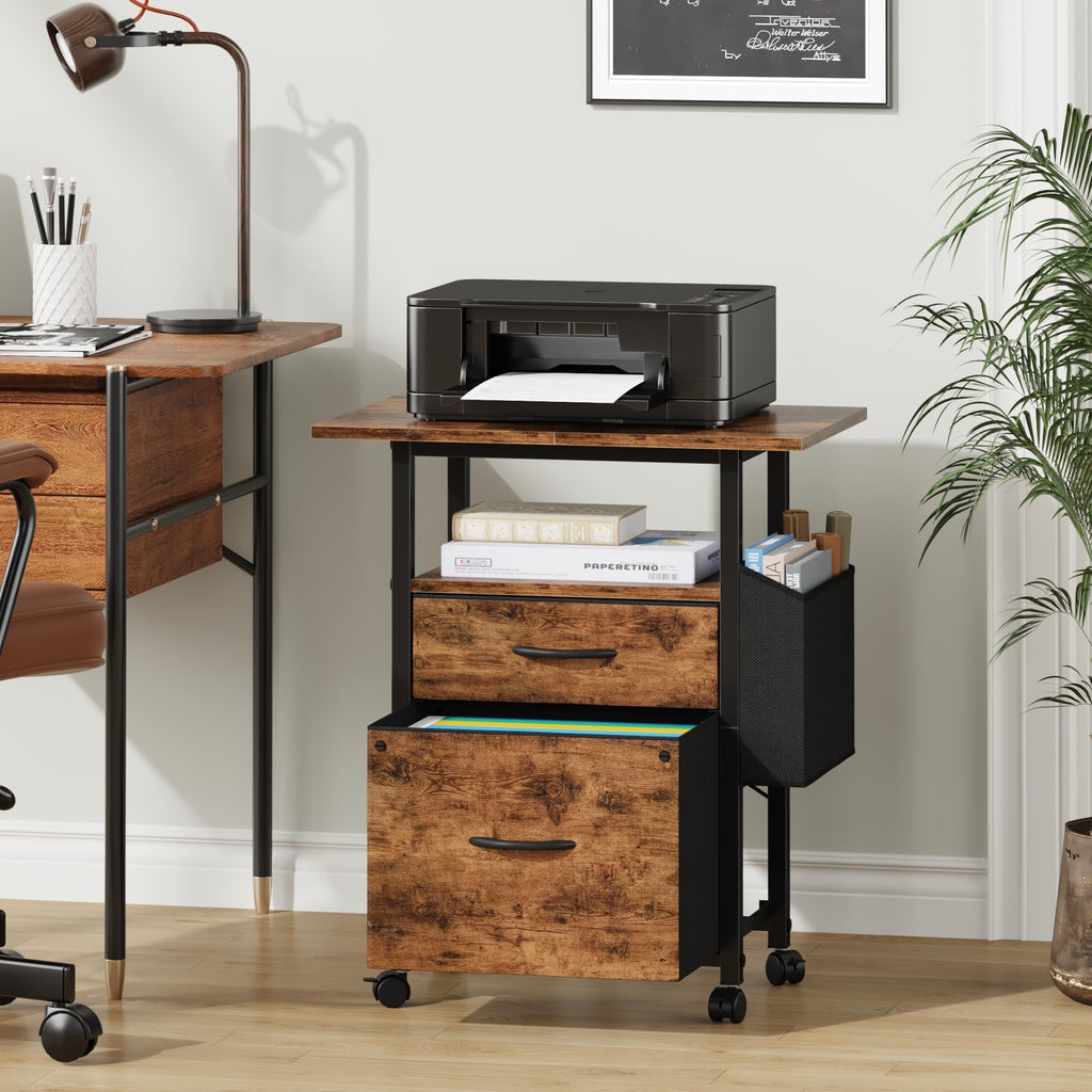 2 Drawer Mobile File Cabinet U871869