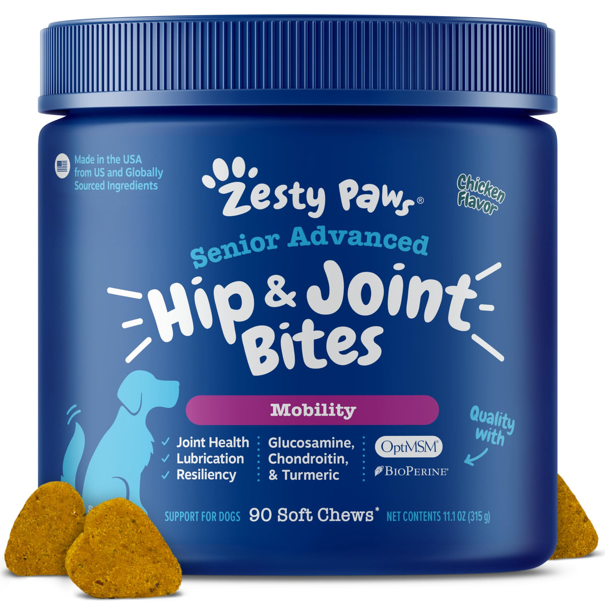 Chicken 90ct Dog Joint Supplement A636